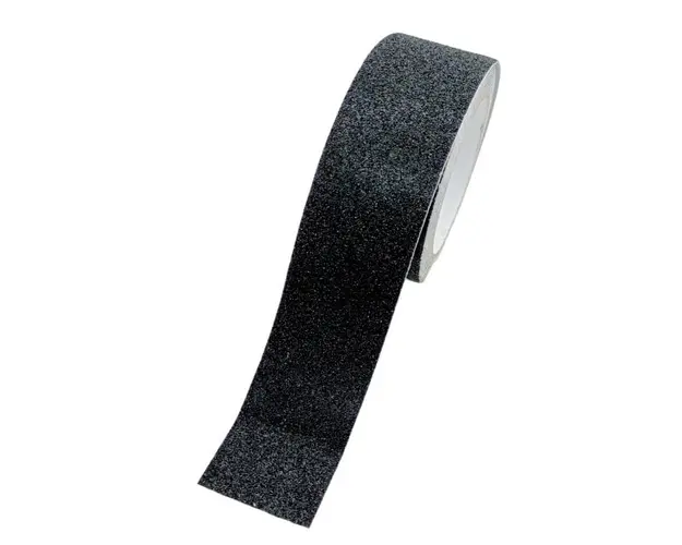 Banda antialunecare cu autoadeziv pentru trepte, rezistenta la apa, PVC, 5x500 cm