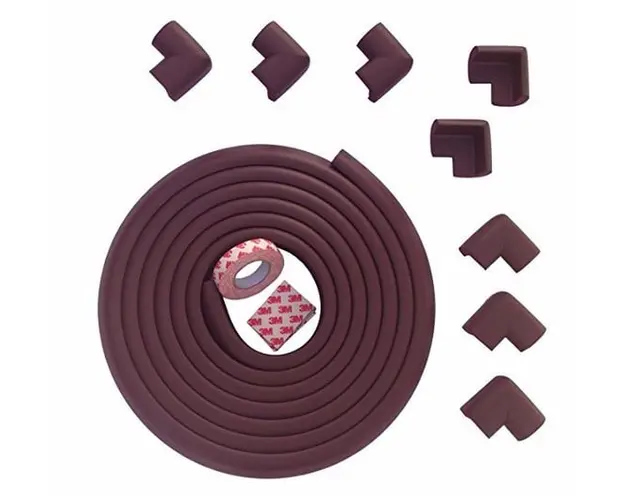 Banda protectie subtire extra lunga 5 m cu 8 coltare incluse, 2.3x0.9x500 cm, Diverse culori