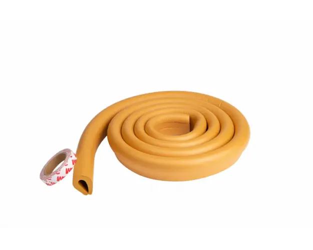 Banda protectie forma U pentru muchii si margini, 3.5x0.7x200 cm, Portocaliu