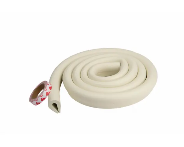 Banda protectie forma U pentru muchii si margini, 3.5x0.7x200 cm, Alb Fildes
