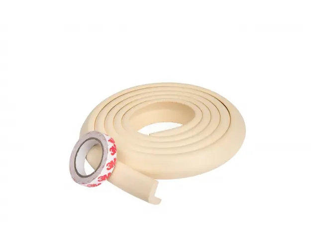 Banda protectie subtire pentru muchii si margini, 2.3x0.9x200 cm, Crem
