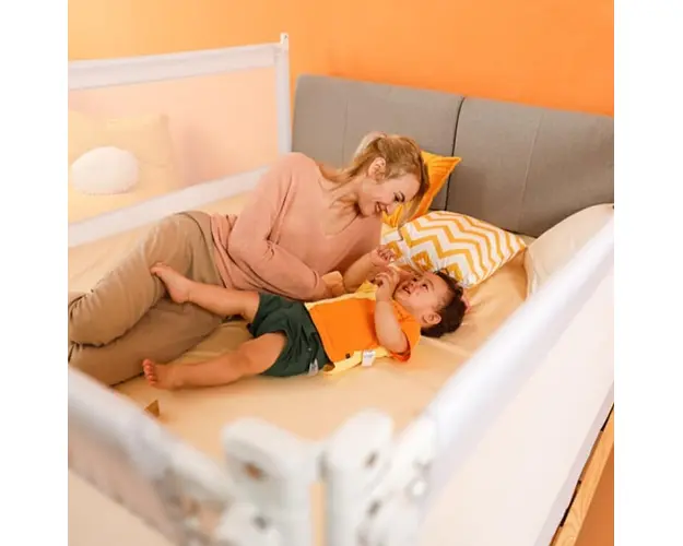 Bariera laterala pat, inaltime ajustabila 70-90 cm, Diverse dimensiuni si culori