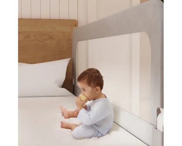Bariera protectie pat copii, rabatabila, H 70 - 83 cm, 200 cm