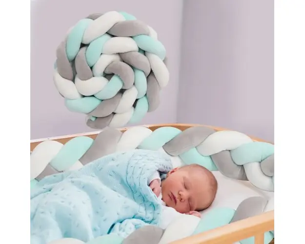 Bumper impletit aparator patut, foarte lung si ultra soft, Diverse dimensiuni