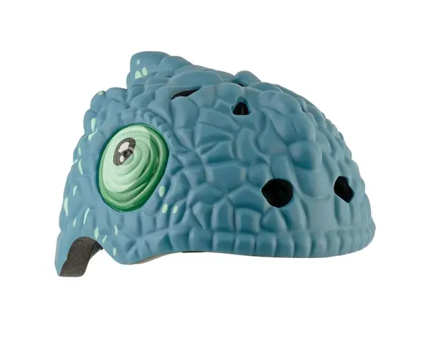 Casca bicicleta copii, dimensiune reglabila 49-55 cm, 2-7 ani, Chameleon Dark Blue