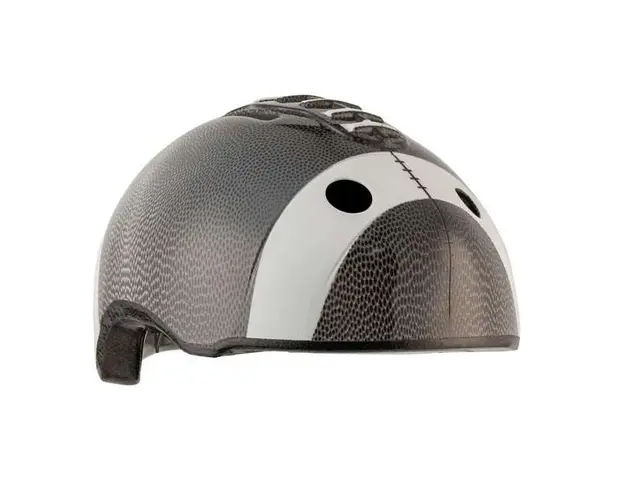 Casca bicicleta copii, dimensiune reglabila 49-55 cm, 2-7 ani, Football Negru