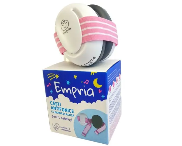 Casti antifonice bebelusi cu banda elastica, Empria