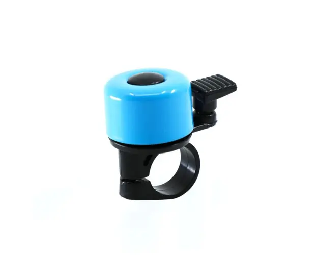 Clopotel pentru bicicleta, sonerie din aluminiu si plastic rezistent, Bleu