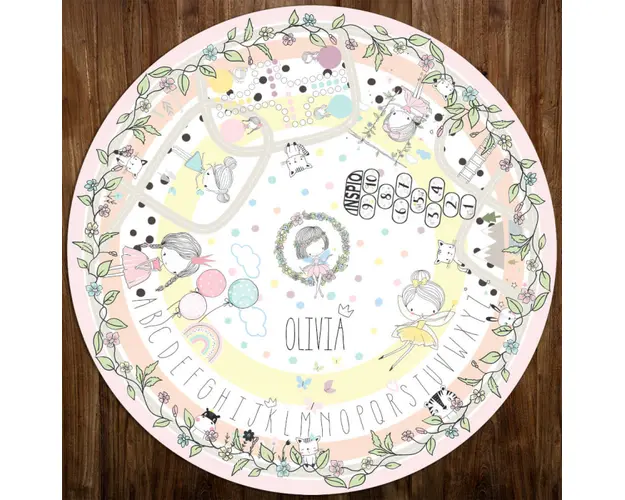 Covor de vinil pentru copii - Zane