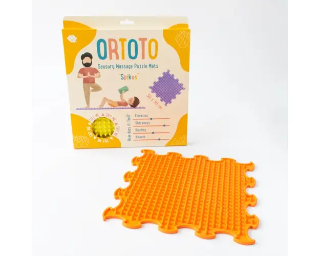 Covoras ortopedic pentru masaj, 1 piesa, textura moale, model Spikes, Diverse culori