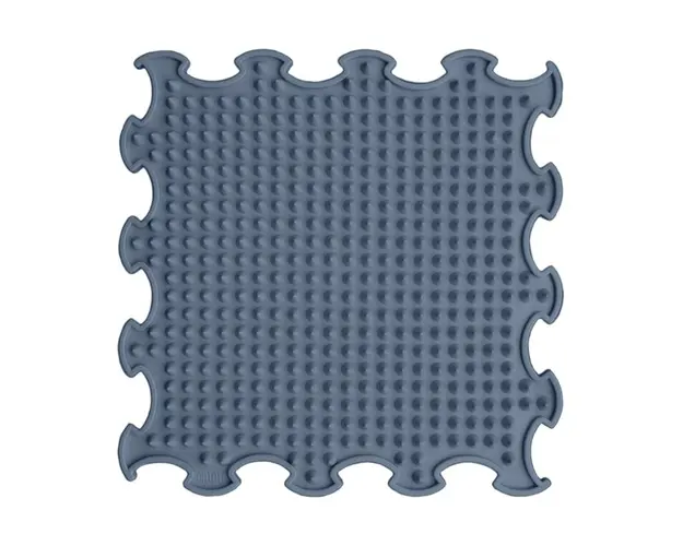 Covoras ortopedic pentru masaj, 1 piesa, textura moale, model Spikes, Gri