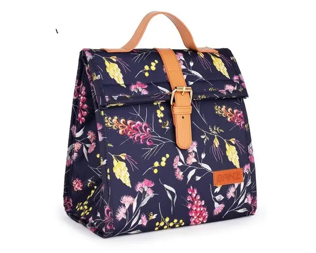Geanta pentru Picnic, Cooler Bag, Mica, Flori