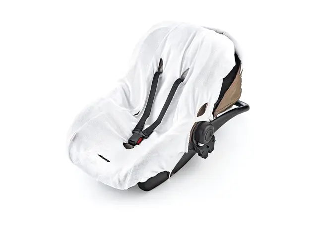 Husa universala pentru scaun auto BabyJem, Alb