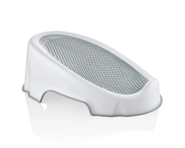 Noul suport pentru baie bebelusi Soft Basic BabyJem, Alb