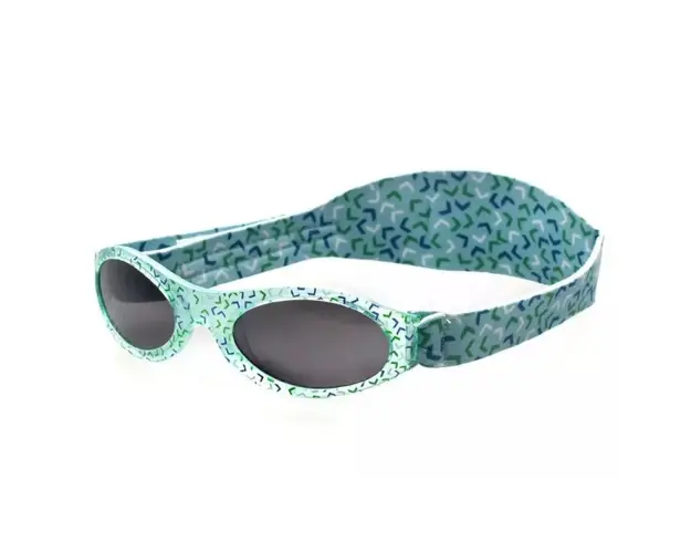 Ochelari de Soare pentru Bebelusi, Bubzee, 0-2 ani, Green Confetti