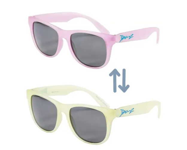 Ochelari de Soare pentru copii, J-Banz Chameleon, 4-10 ani, Galben Roz