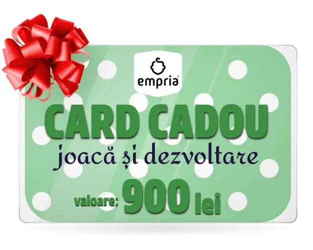Card Cadou Joaca si Dezvoltare, Empria, 900 lei