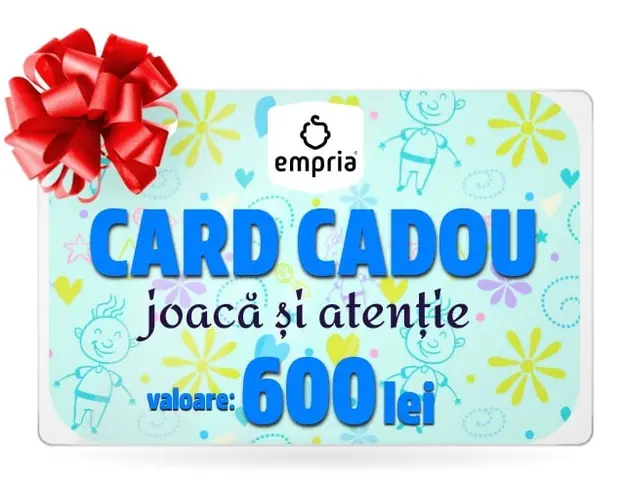 Card Cadou Joaca si Atentie, Empria, 600 lei