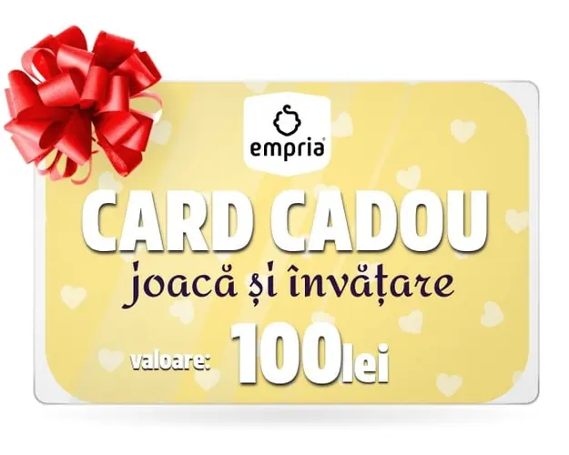 Card Cadou Joaca si Invatare, Empria 100 lei