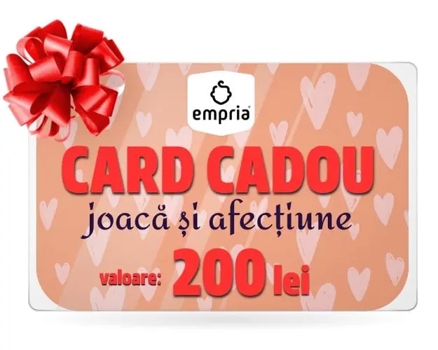 Card Cadou Joaca si Afectiune, Empria, 200 lei