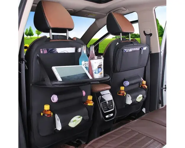 Organizator scaun auto copii, impermeabil, Empria, 63x44.5 cm, Diverse culori