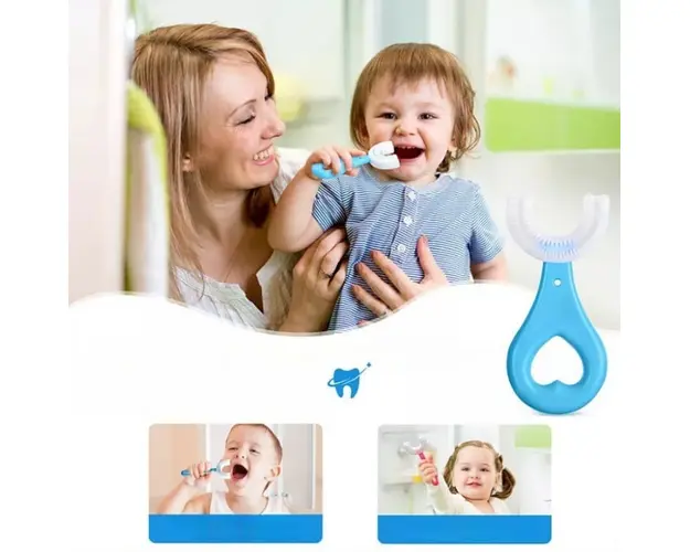 Periuta de dinti circulara, pentru bebelusi, Empria, Diverse culori