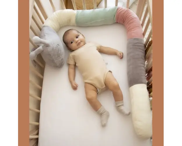 Protectie laterala patut multifunctionala din plus BabyJem Omida