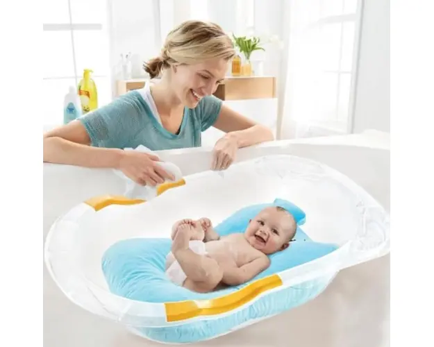 Salteluta suport pentru baita BabyJem, Bleu