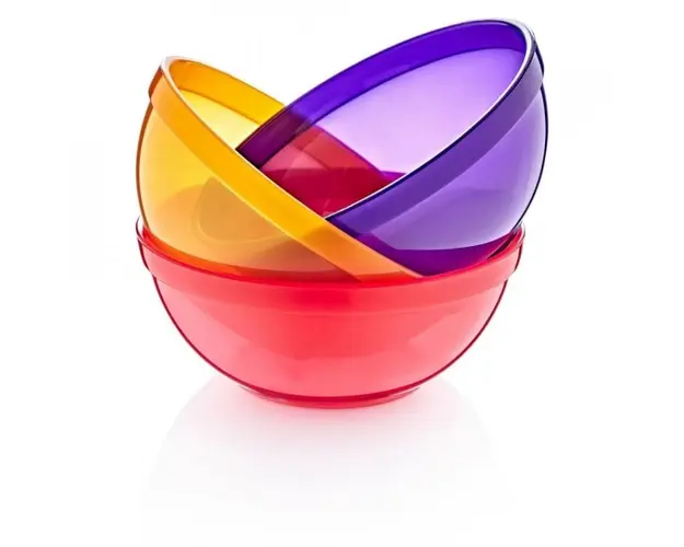 Set 3 boluri colorate pentru copii BabyJem, Diverse culori