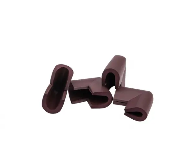 Set 4 protectii colturi in forma U, 3.5x0.7x6 cm, Grena