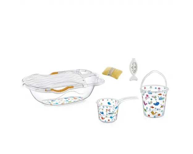 Set cadita de baie cu 6 piese BabyJem