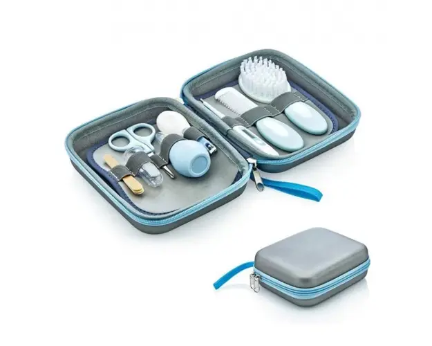 Set ingrijire bebelusi cu 9 piese BabyJem Grooming Set, Diverse culori