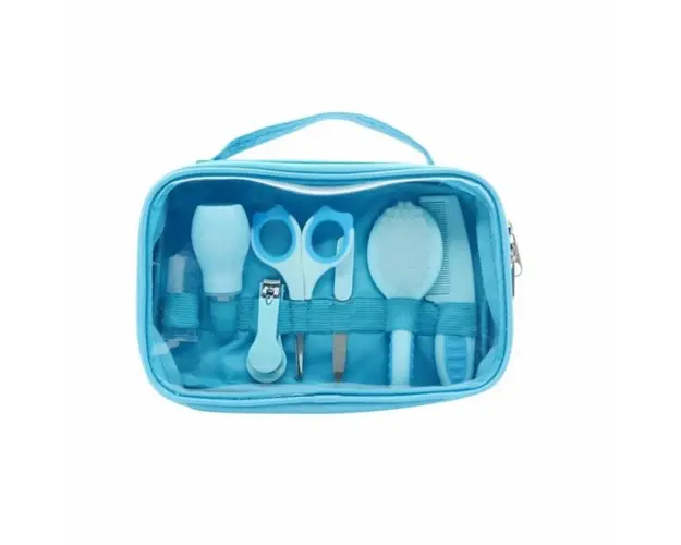 Set ingrijire copii cu 7 piese BabyJem, Bleu