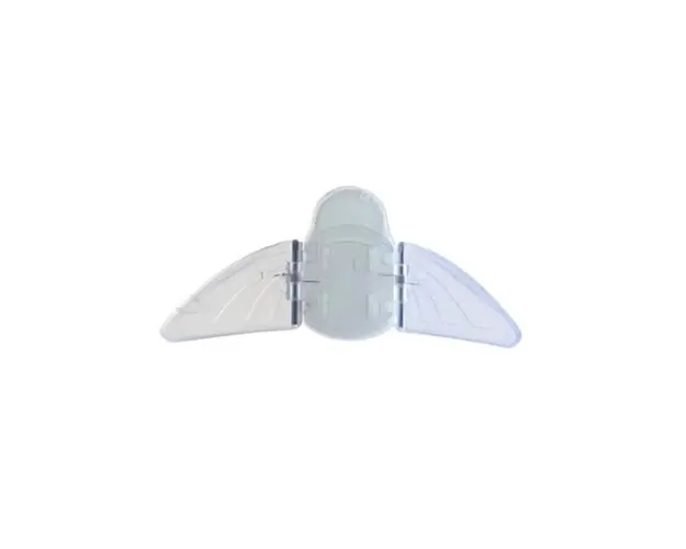 Siguranta fluture blocator usi si geamuri glisante, 17 x 6 x 0.5 cm, Transparent