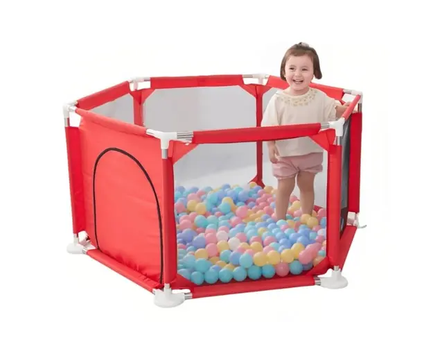 Spatiu de joaca tarc bebe, hexagonal, Empria, Diverse culori