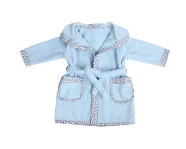 Halat baie pentru copii culoare albastru 98104 (3-4 ani)