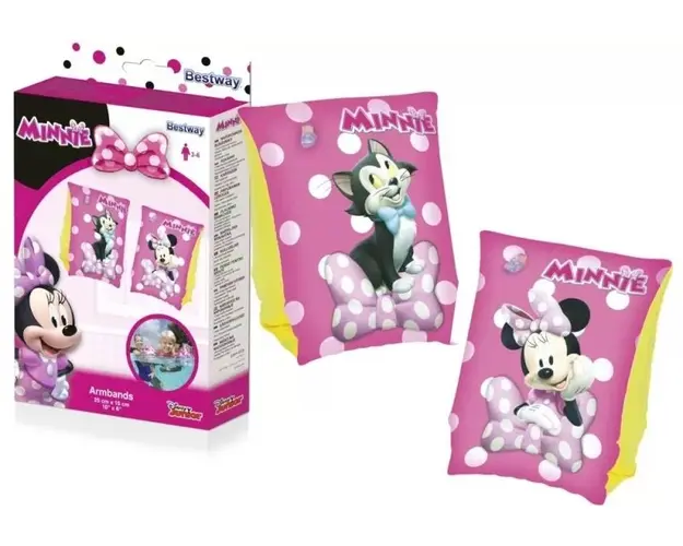 Aripioare de inot pentru copii Minnie Mouse roz Bestway
