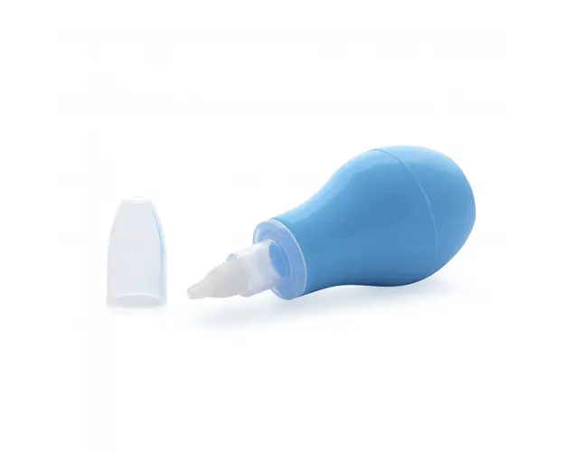 Aspirator nazal 0 luni+ cu capac de protectie Moonlight Blue