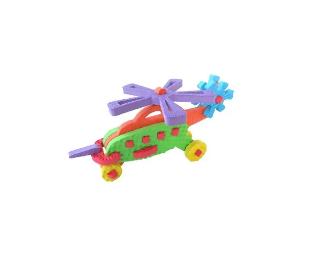 Jucarie de baie Babygreat din spuma Helicopter GB-G12