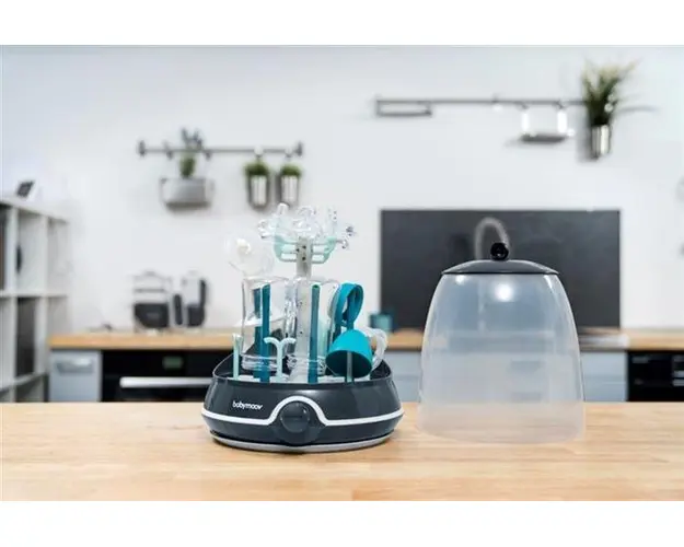 Sterilizator electric si uscator de biberoane 2 in 1 Turbo Babymoov