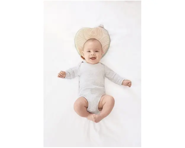 Perna Lovenest Original din bumbac organic impotriva plagiocefaliei Natural Care Babymoov