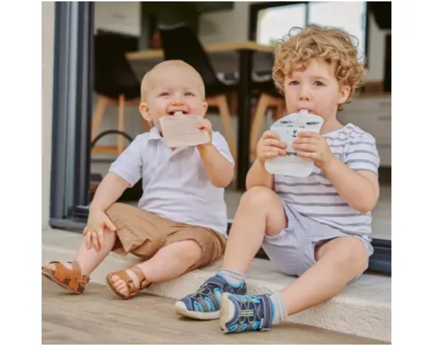 Set 20 pungi reutilizabile de hranire Babymoov ISY