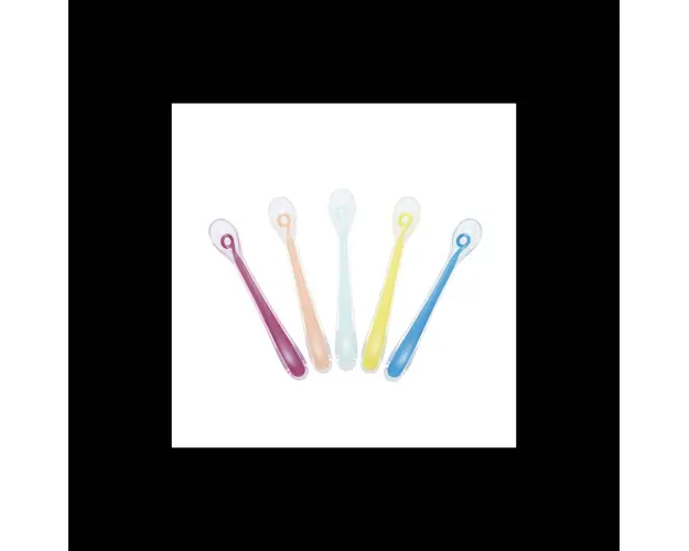 Set 5 lingurite de silicon Babymoov