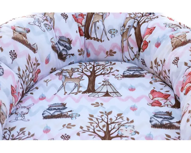 Babynest Decoriciu Forest pink