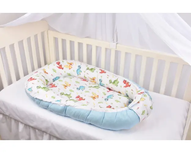 Babynest model dinozauri bleu