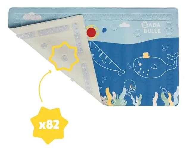 Covoras antiderapant pentru cada cu senzor de temperatura Badabulle