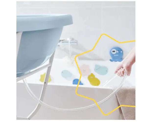 Furtun de scurgere a apei Badabulle pentru cadita in forma de balena