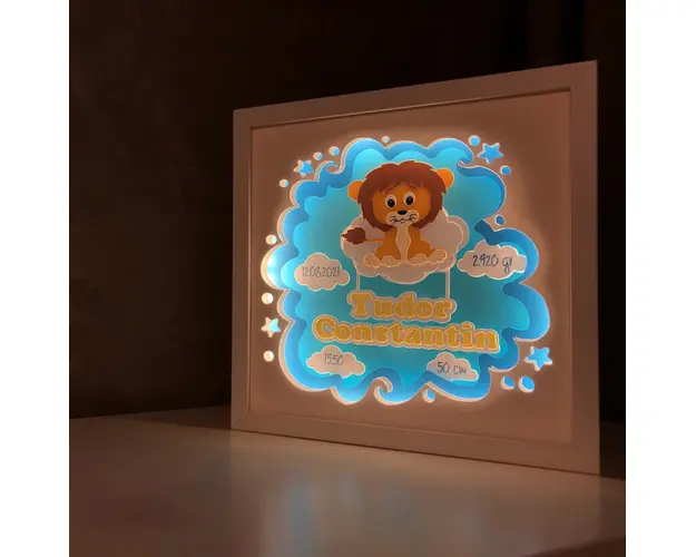 Tablou luminos Baietel 006