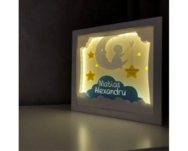 Tablou luminos Baietel 012