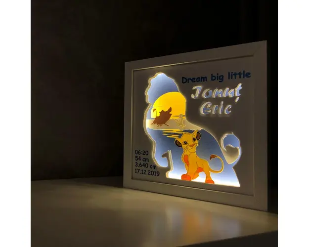 Tablou luminos Baietel 013